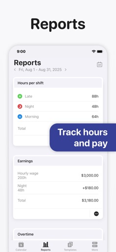 Supershift Shift Work Calendar screenshot 5