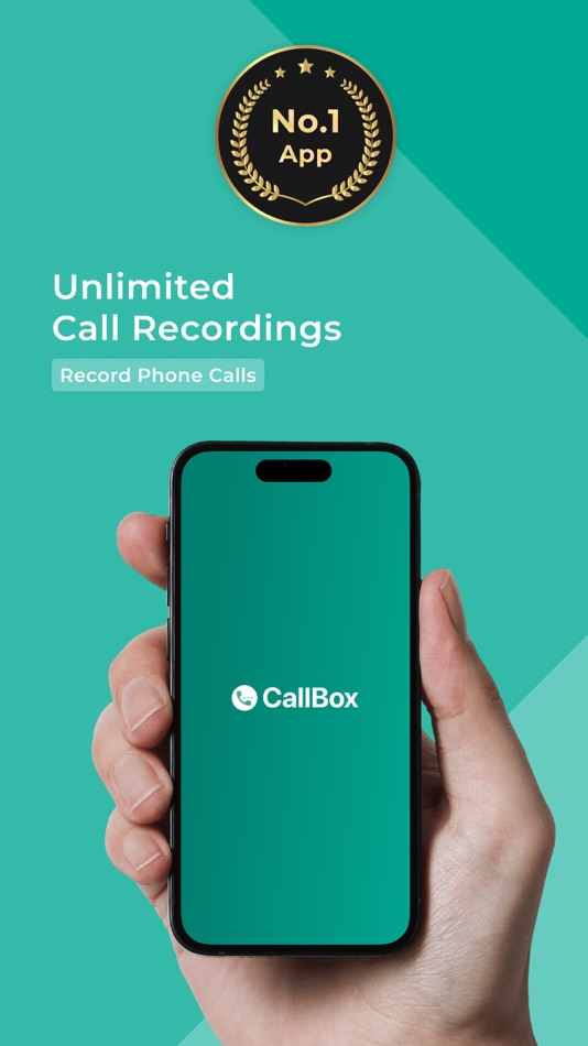 #1. Call Recorder - Callbox (iOS) Podle: Jaydeep Rathod