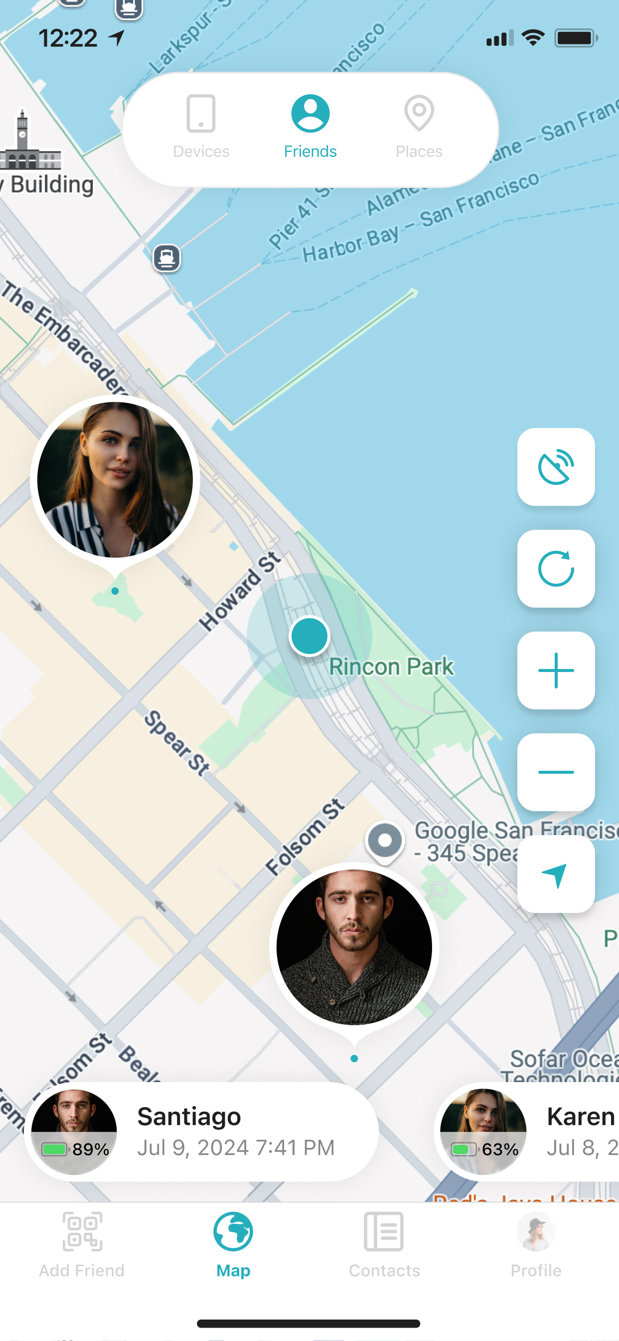 Find My Friends Phone - iMapp