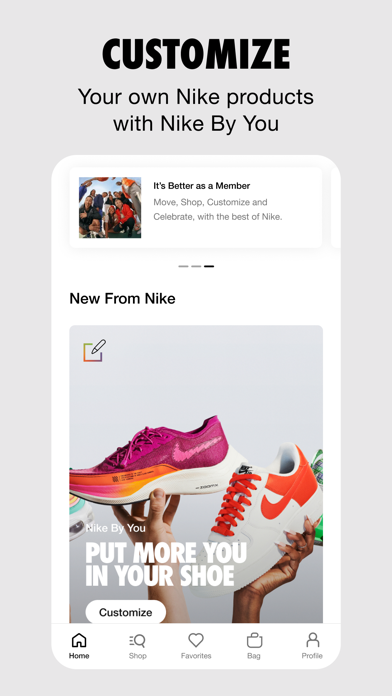 Nike: Shoes, Apparel, Stories Screenshot