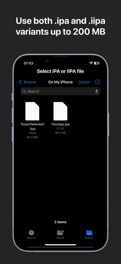 IPA Installer screenshot 4