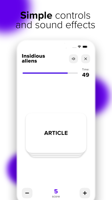 Alias: Party word game Screenshot
