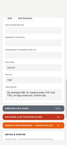 StartSafe Field Safety Screenshot 2 of 4