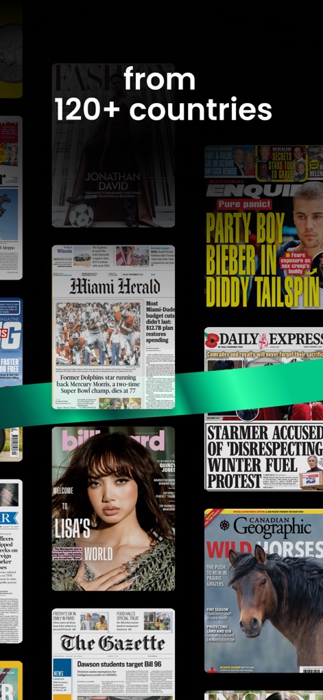 PressReader: News & Magazines - The app offers access to publications from over 120 countries, featuring prominent international titles like the Miami Herald and Canadian Geographic for a truly global perspective.