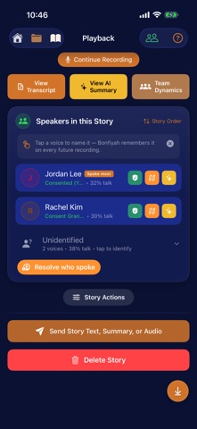 Bonfiyah: AI Conversations screenshot