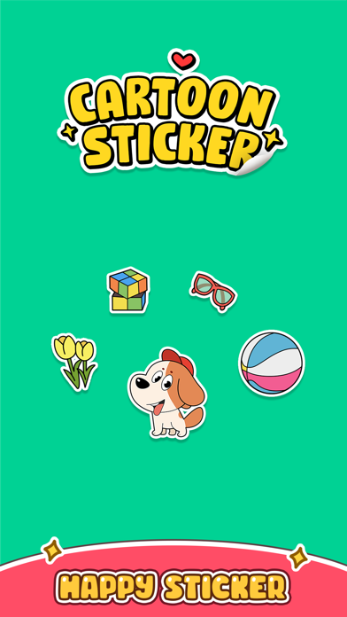 Cartoon Sticker Book Screenshot