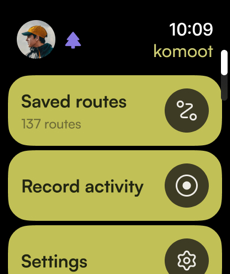 komoot - Wandern und Radfahren Screenshot