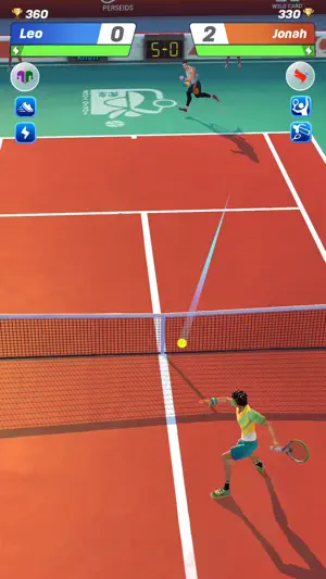 Tennis Clash：Sports Stars Game screenshot 1