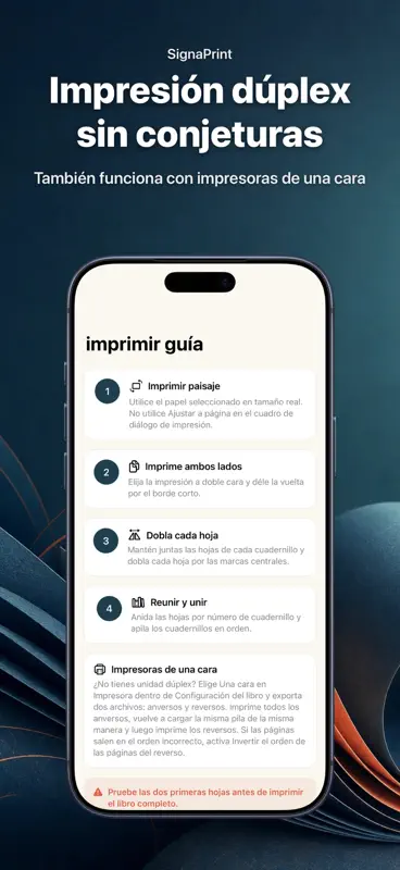 Folleto PDF: Doblar e Imprimir screenshot 9 of 10