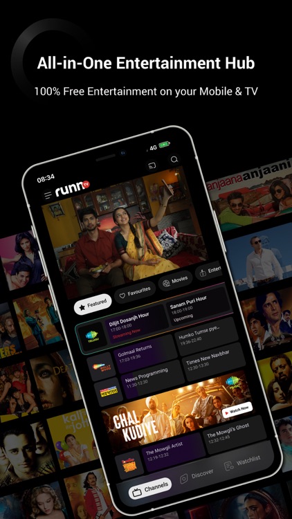 RunnTV - Movies, Songs & TV