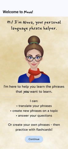 Nuva Language Learning screenshot
