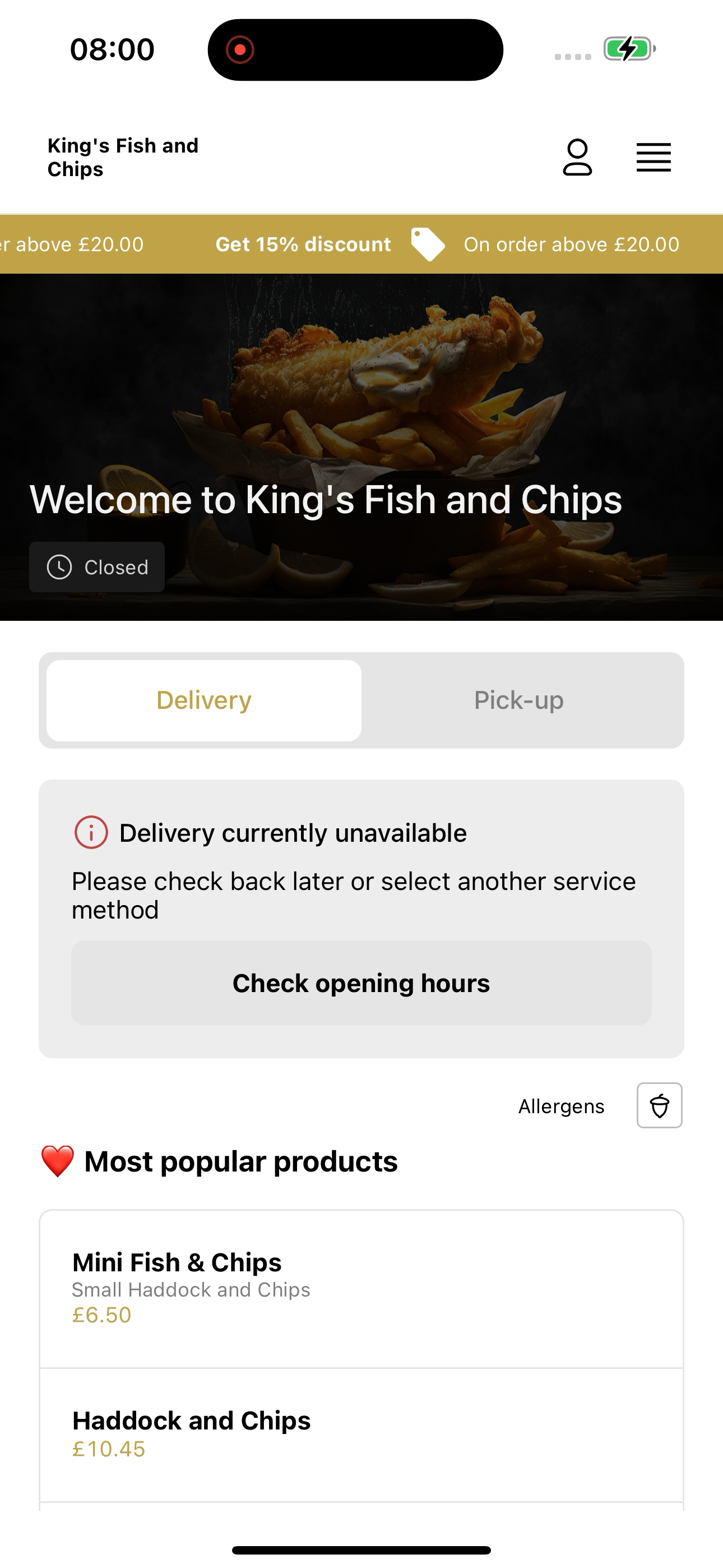 King's Fish and Chips screenshot 6