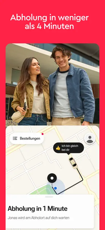 Freenow by Lyft - taxi & more screenshot 4 of 8
