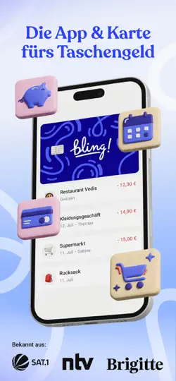Screenshot von Bling: Taschengeld & Familie auf dem iPhone 1