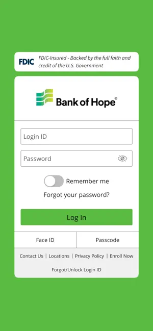 Bank of Hope screenshot 1