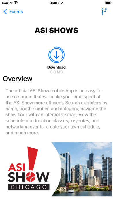ASI Shows Screenshot