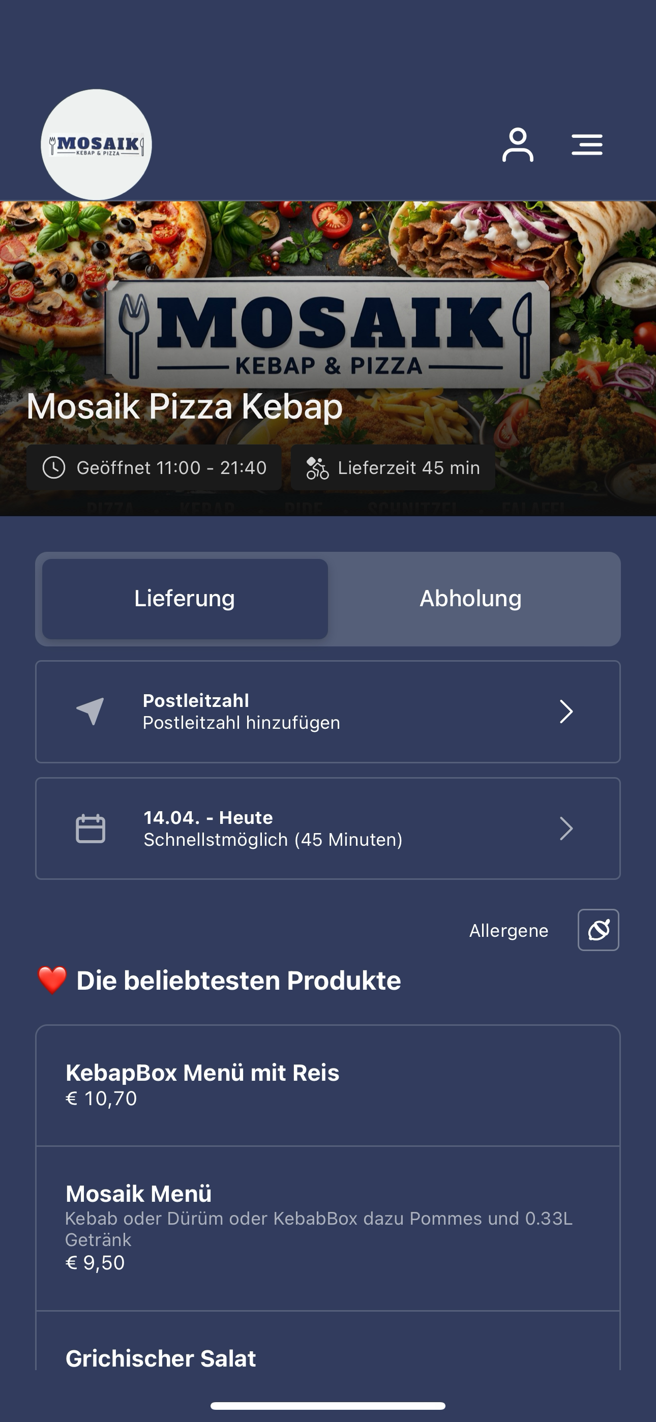 Mosaik Pizza Kebap AT