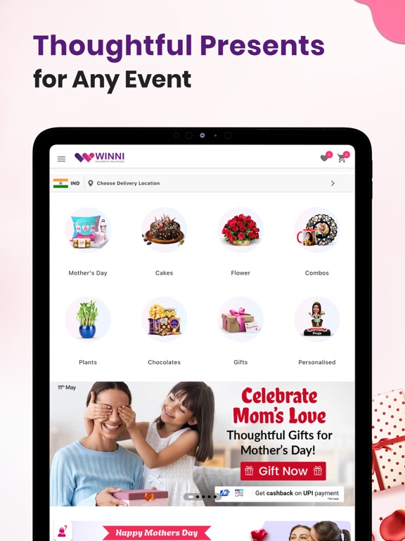 Screenshot #5 pour Winni - Cake, Flowers & Gifts