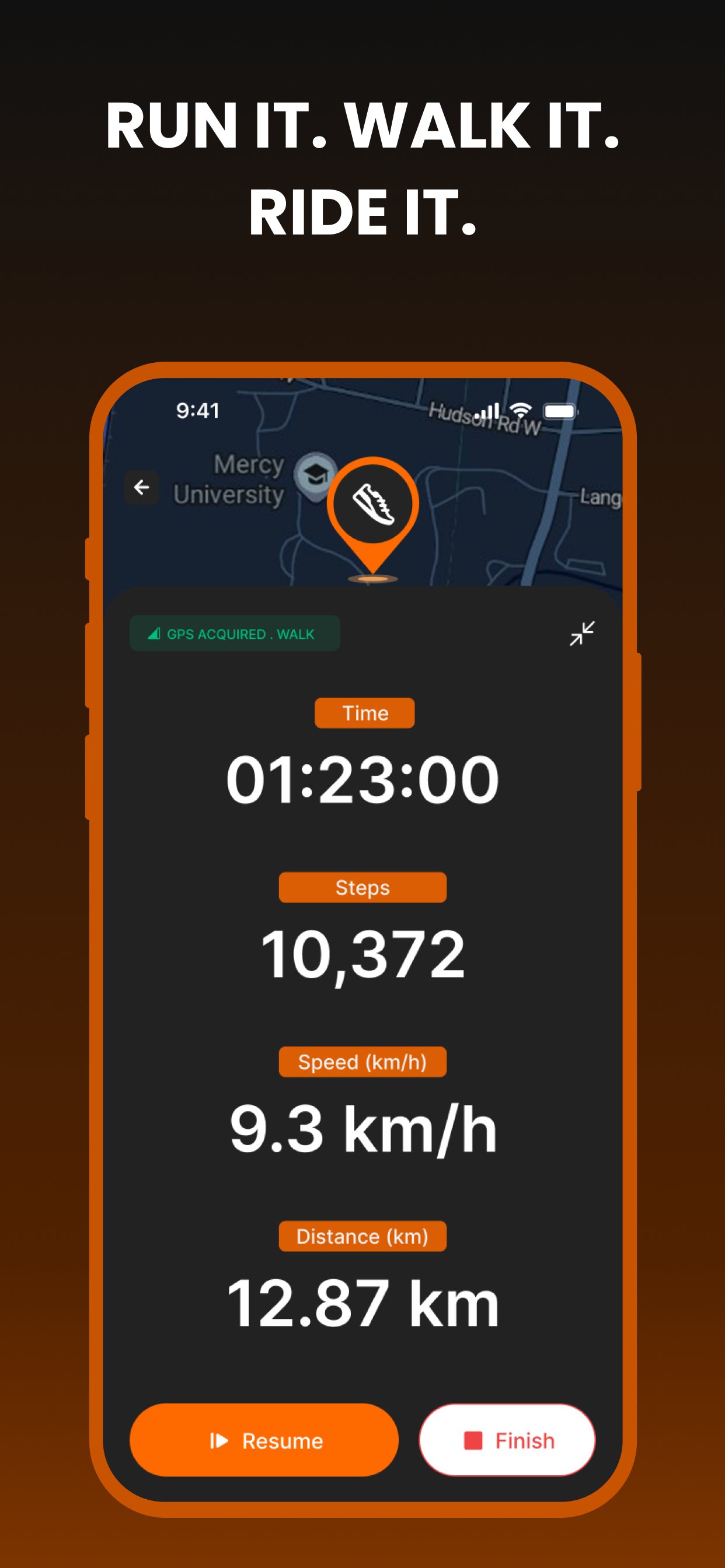 MapStride: Run & Walk Tracker screenshot 6