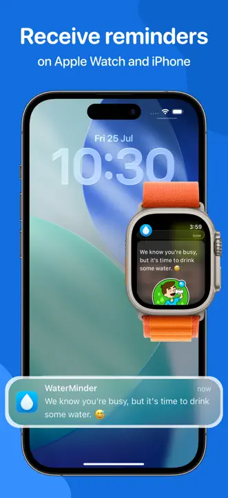 Water Tracker by WaterMinder®: Screenshot 1 von 10