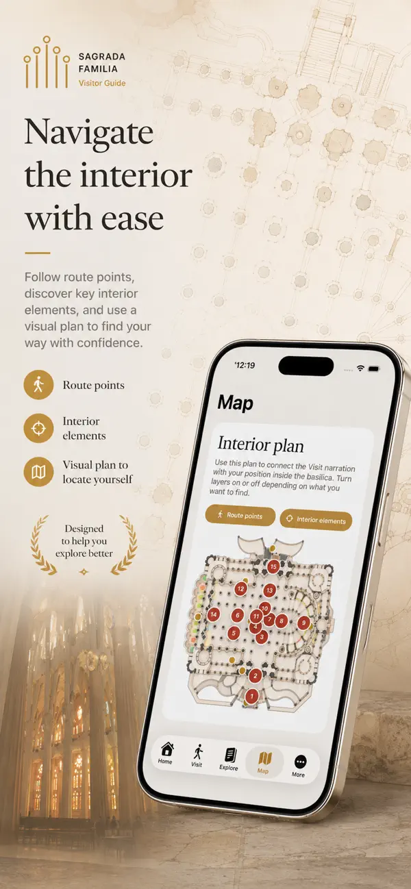 Screenshot #2 pour Sagrada Familia Visitor Guide