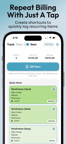 MyTime: Time & Invoice Tracker Screenshot 4 of 8