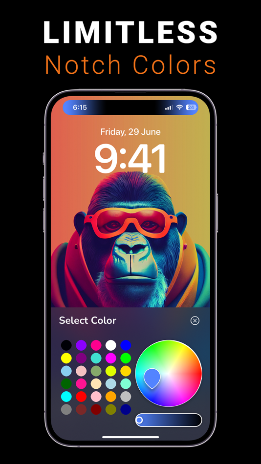 #5. INFI: Dynamic Island Wallpaper (iOS) 由: Jinen Sheth