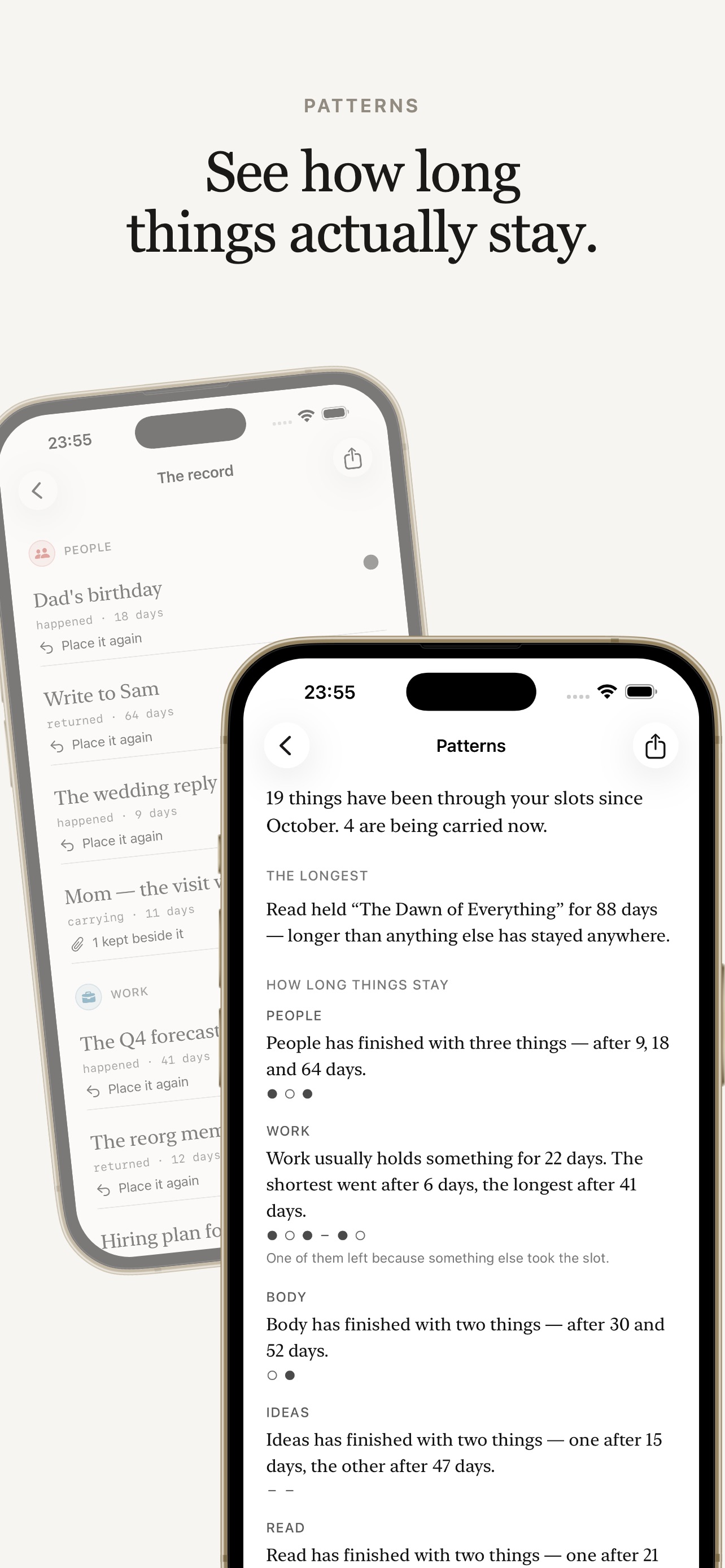 Screenshot 4 of One: Carry What Matters