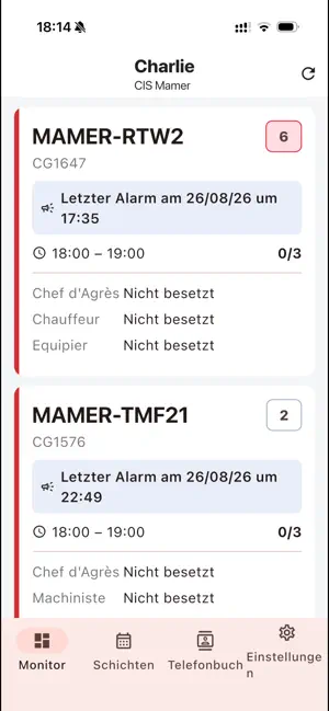 Charlie Monitor screenshot 1
