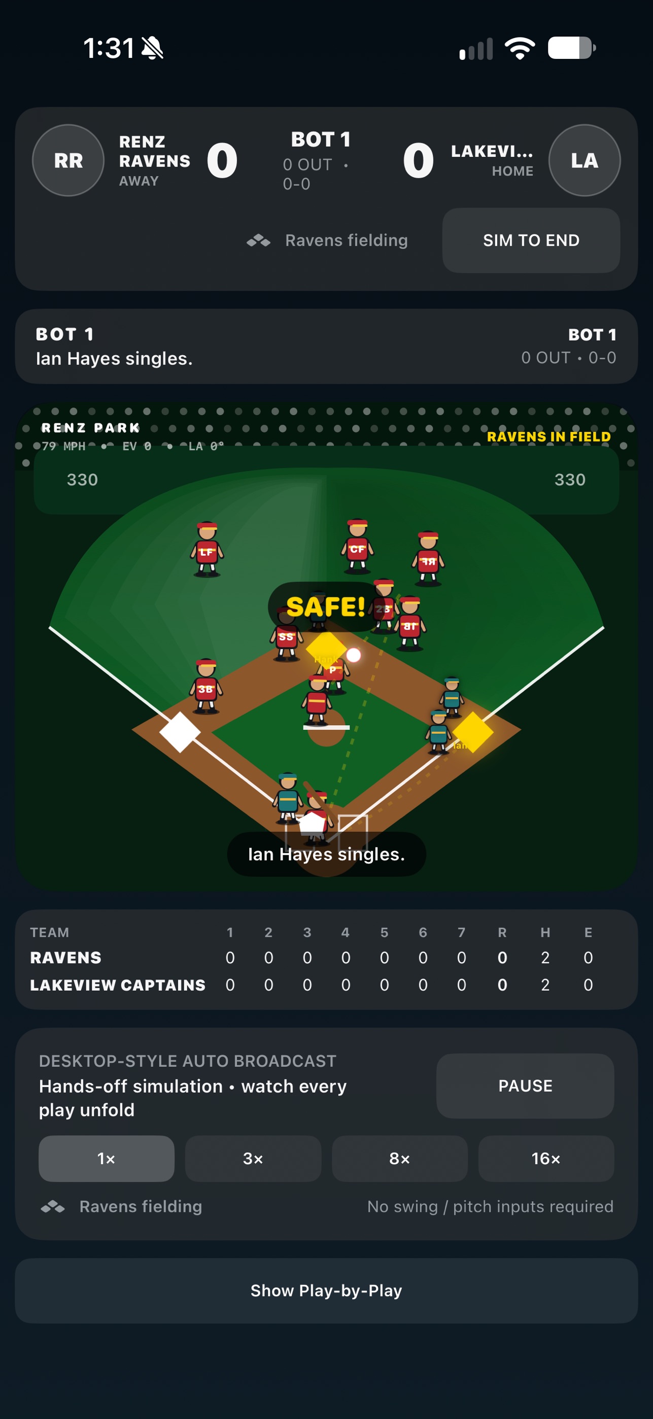 Screenshot 6 of RenzBaseballSimulator
