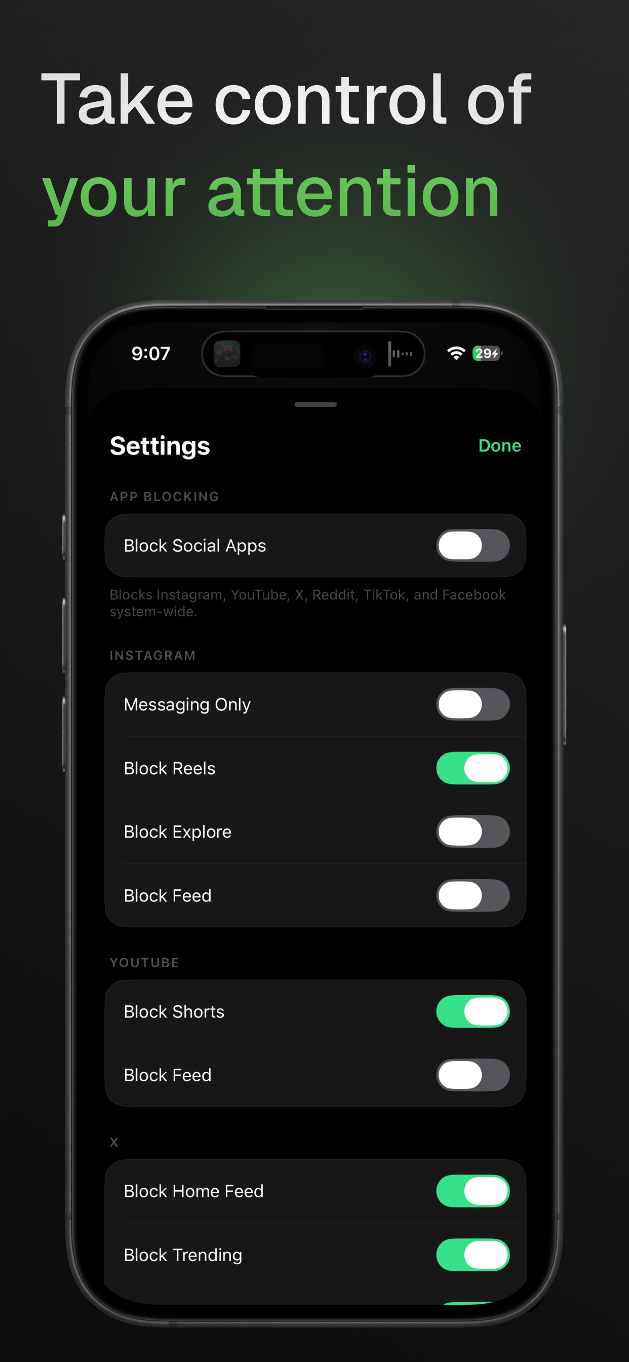Unscroll: Escape the Feed