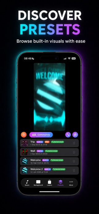 Music Visualizer - Spectrum FX Screenshot 2 of 5