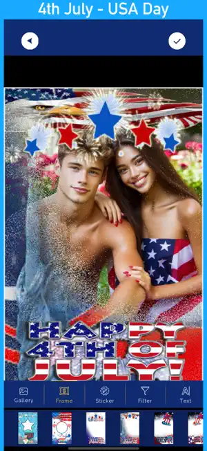 4th July Cam : USA Photo Fest screenshot 3