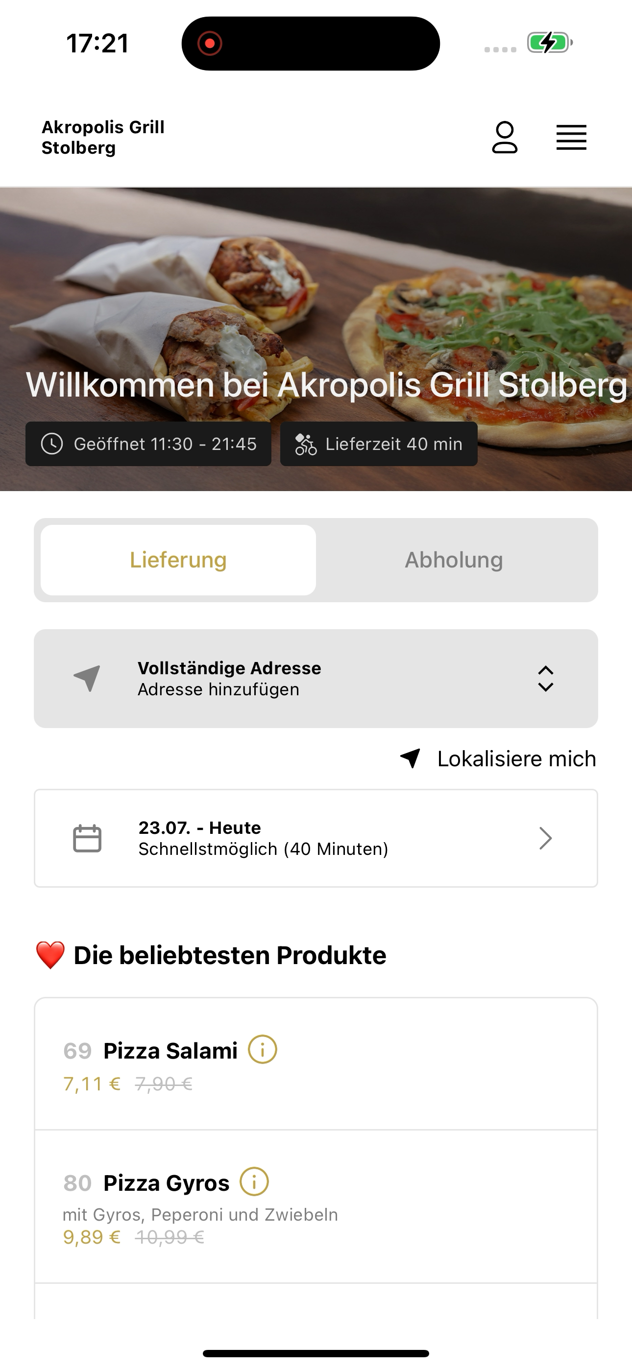 Akropolis Grill DE screenshot 6