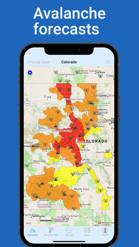 #1. Backcountry Ski - Beta App (iOS) De: Ski the Backcountry Ltd.