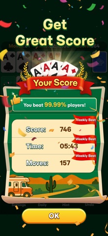 Solitaire Odyssey - Card Game Screenshot 5 of 5