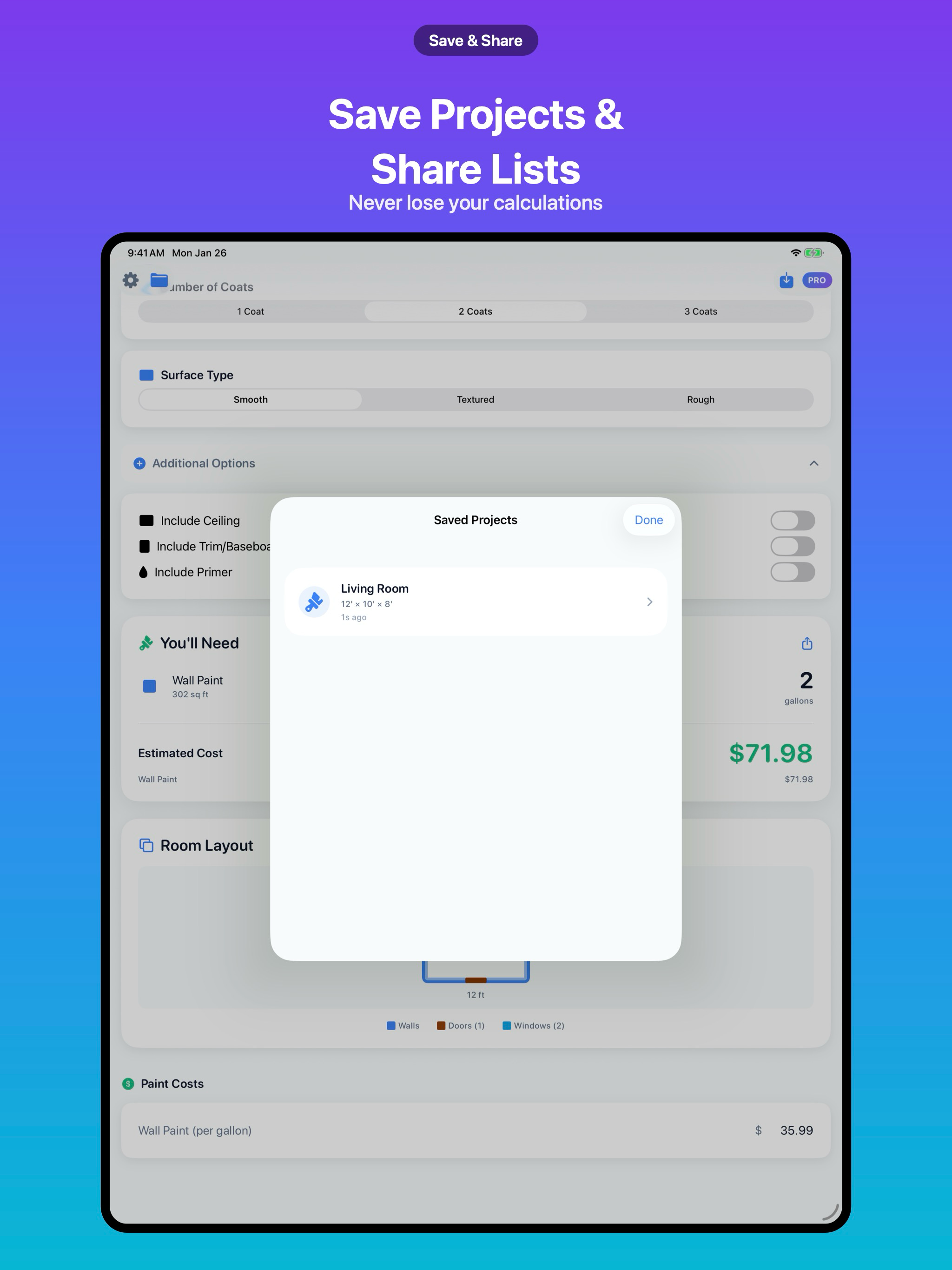 Paint Calculator Pro