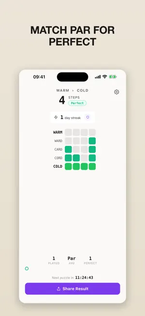 WordStep: Daily Word Ladder screenshot 3