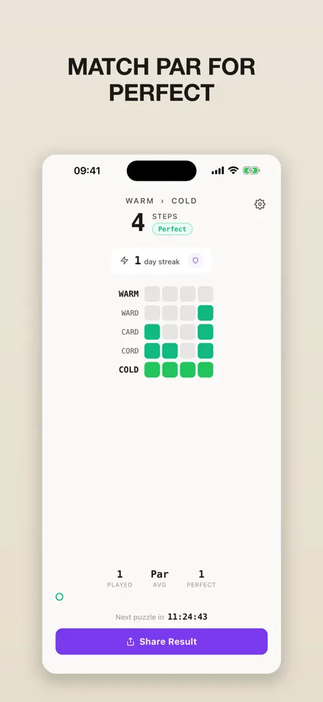 WordStep: Daily Word Ladder - Games App | MWM