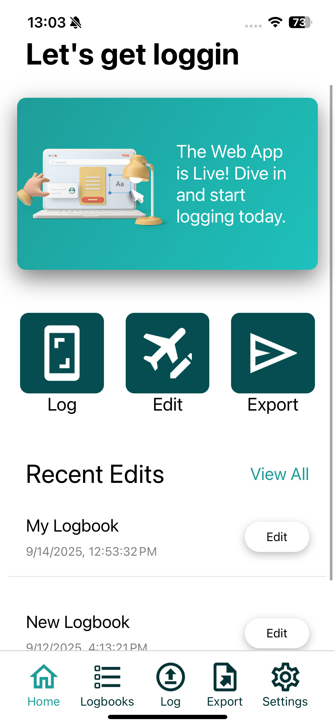 Loggable: Paperless Logbook