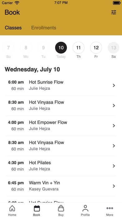 Wild + Well Yoga Screenshot