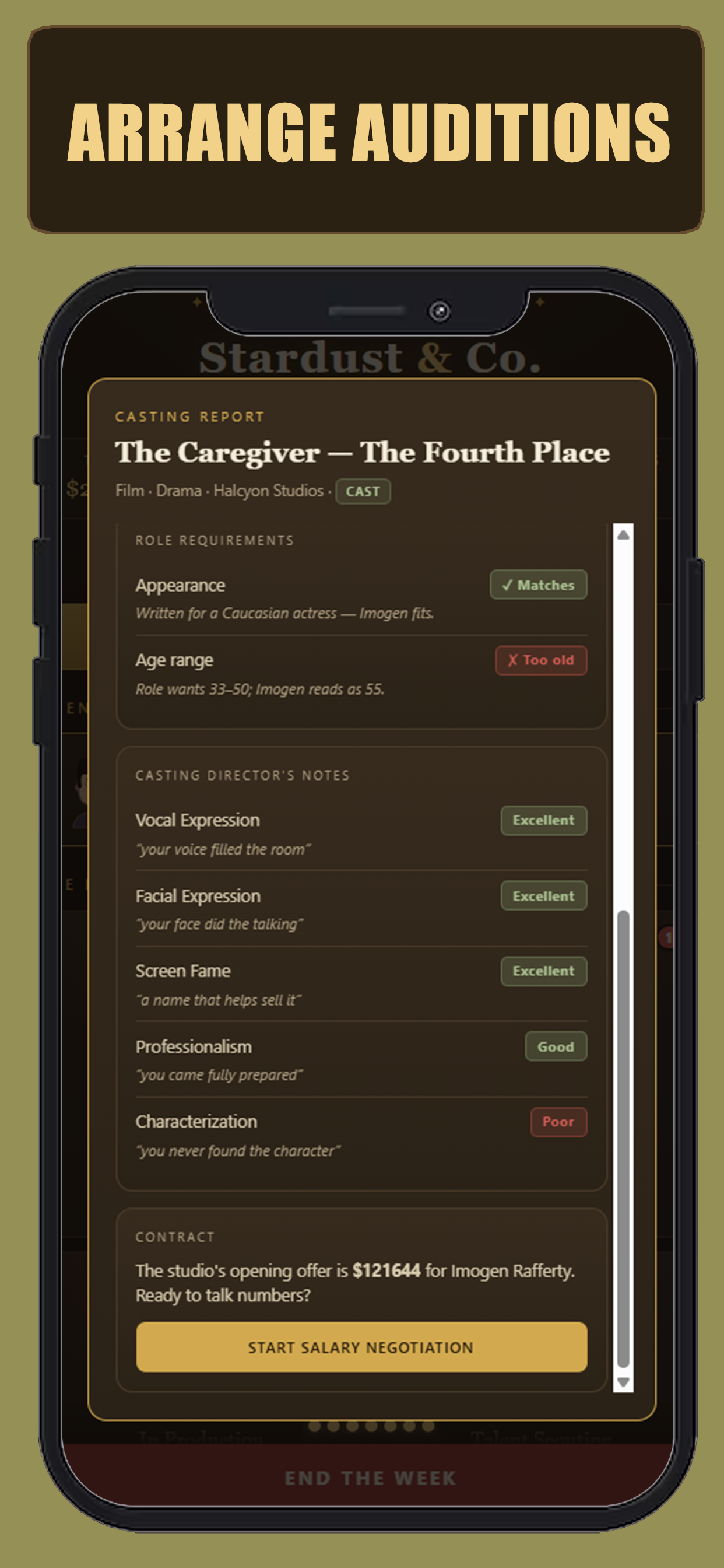 Hollywood Talent Tycoon screenshot 3