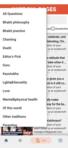 WOTS Podcast iPhone screenshot