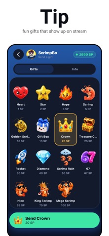 Tiply: Tip Streamers Screenshot 1 of 4