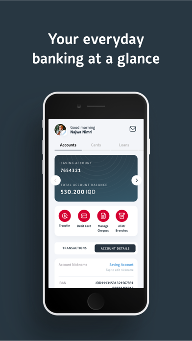 National Bank of Iraq Screenshot
