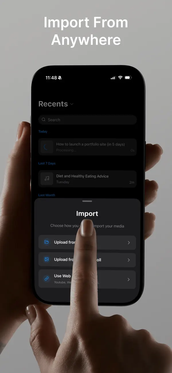 #5. ScreenApp: AI Voice Recorder (iOS) Av: ScreenApp
