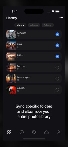 Sync with Google Drive screenshot