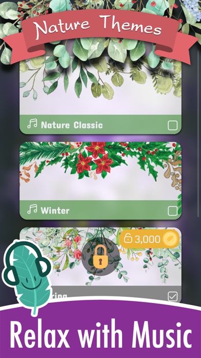 Zen Tiles Flower Pair Matching Screenshot