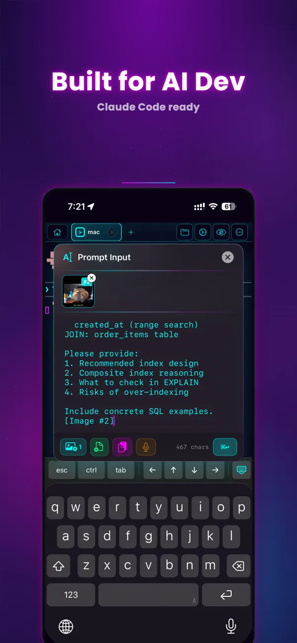 #2. MTerm - SSH Terminal (iOS) Ved: kazuki oinuma
