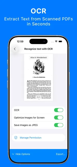 PDF OCR Pro screenshot 2